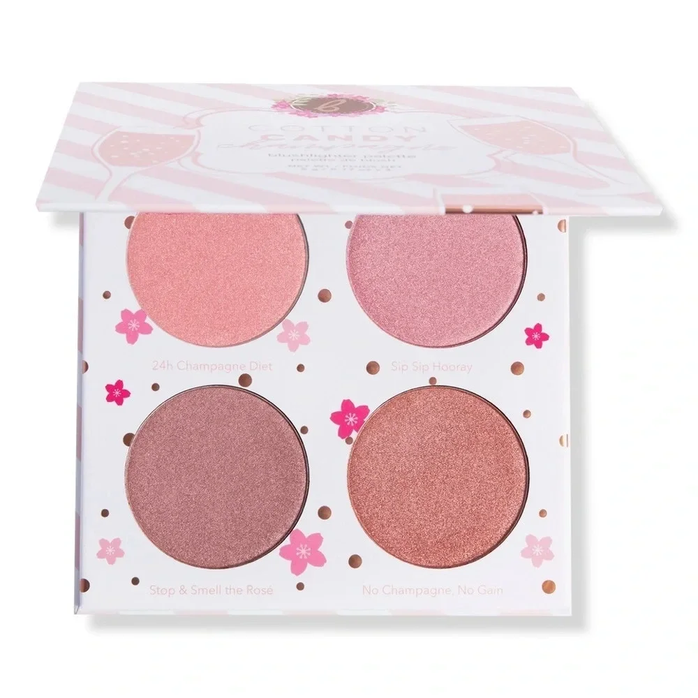 BEAUTY BAKERIE COTTON CANDY CHAMPAGNE BLUSHLIGHTER PALETTE, NWT - Picture 2 of 6